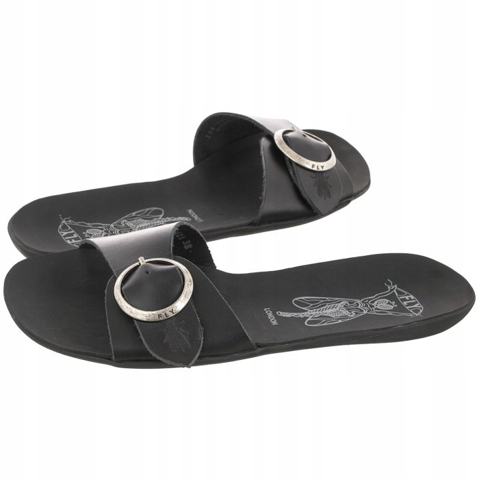 Dámské boty Nazouváky Fly London P144759000 Černé