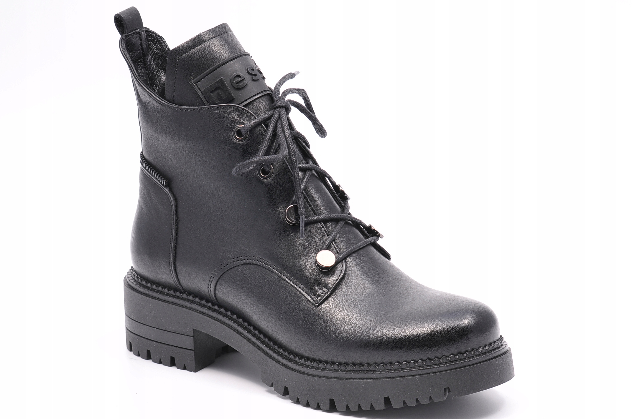 Botki Nessi 20748 Czarny 1 Rozmiar 39