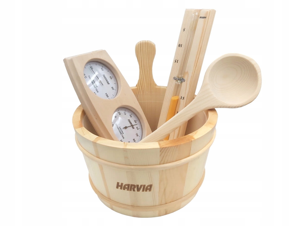 

Zestaw Akcesoriów Do Sauny 21 Harvia Ceber Chochla