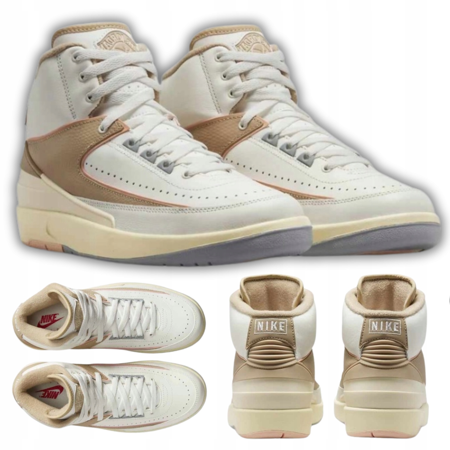 Boty Nike Air Jordan 2 Retro, vysoké, pohodlné tenisky, velikost vel.