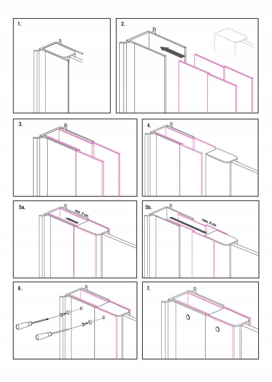 Profil poszerzający z elementami montażowymi 200 c Marka Deante