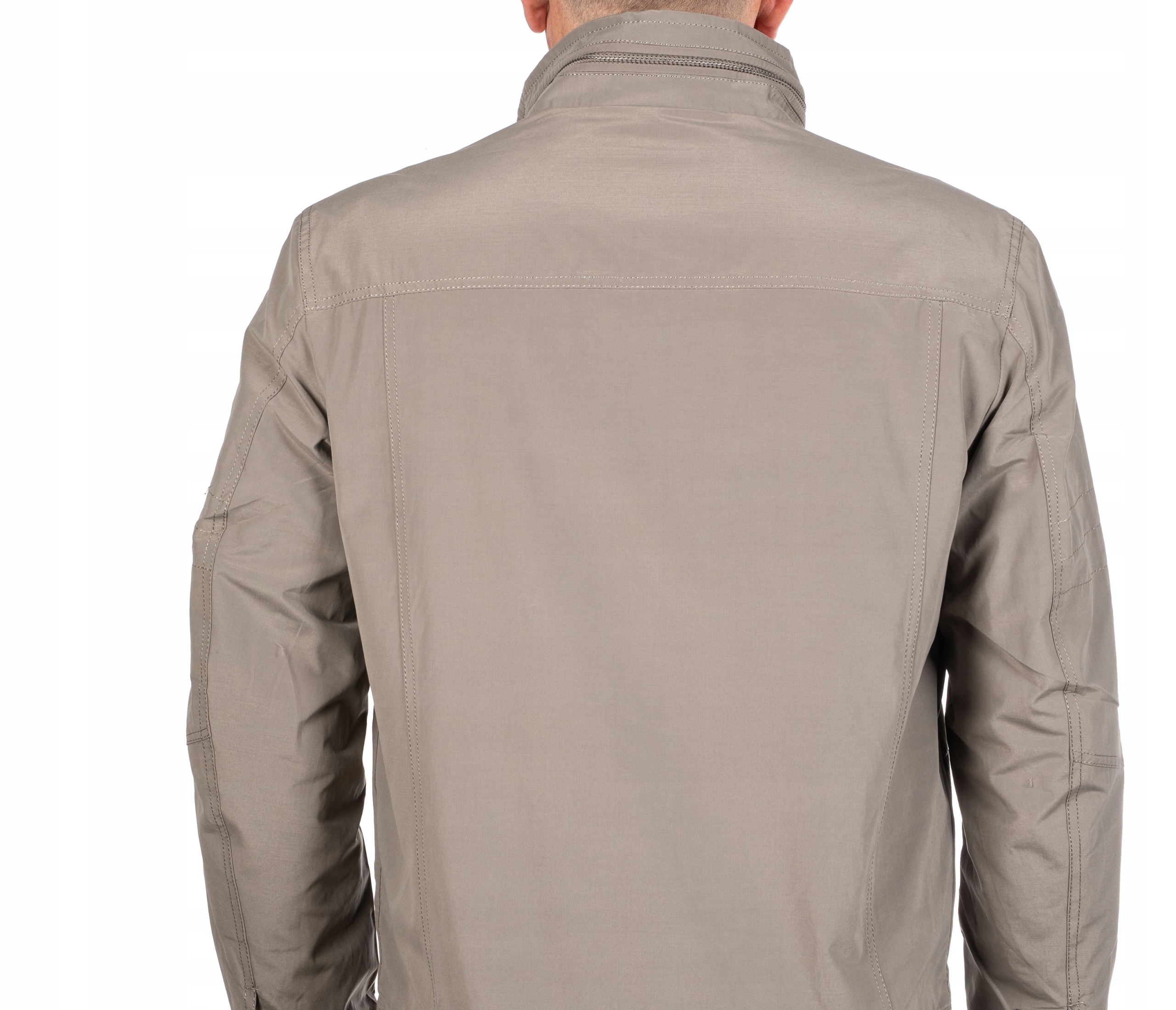 KURTKA MĘSKA WIOSENNA PRZEJŚCIOWA CIEMNO BEŻ 6XL Marka inna