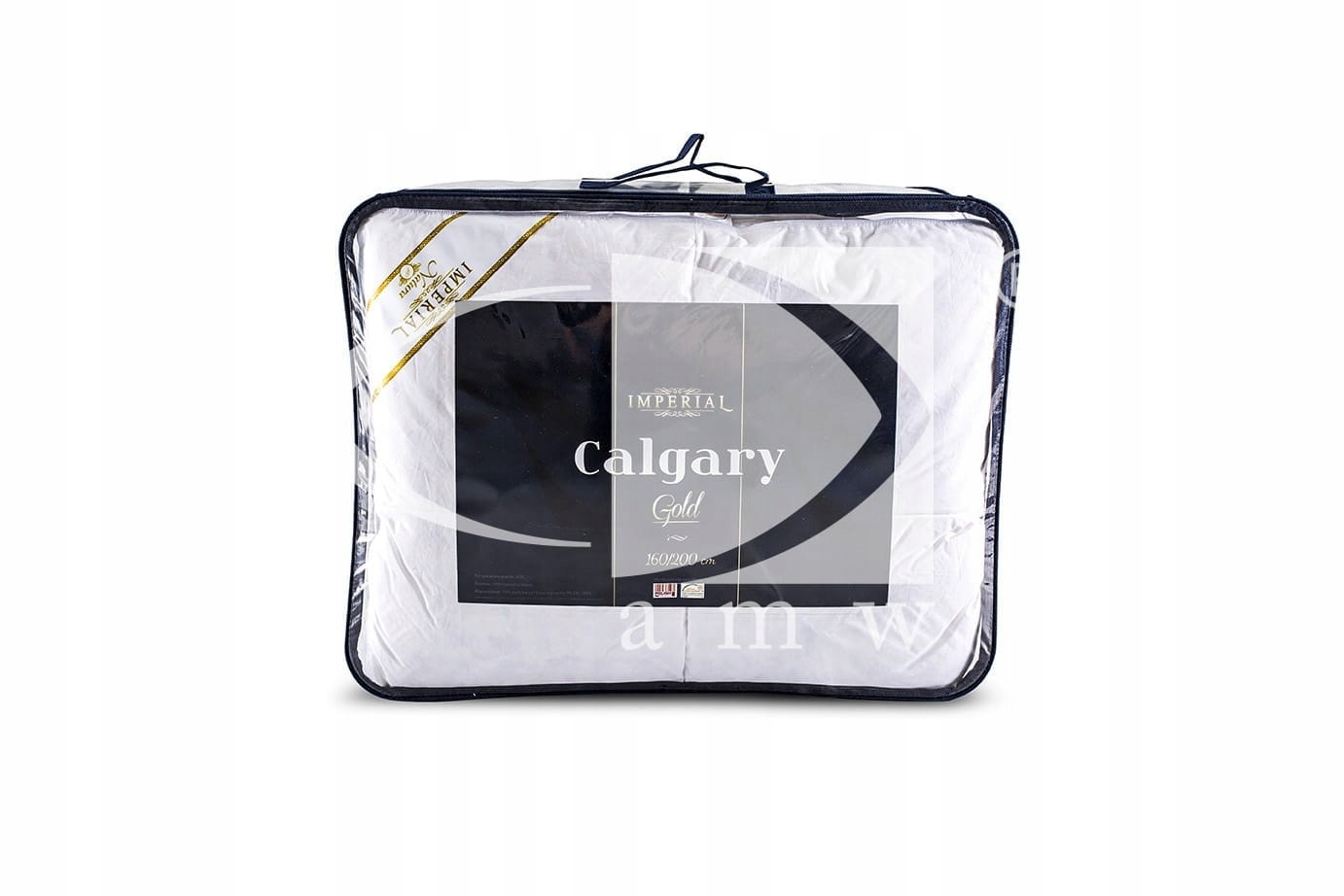 Prikrývka Imperial Calgary Platinum 160 x 200 páperová Amw