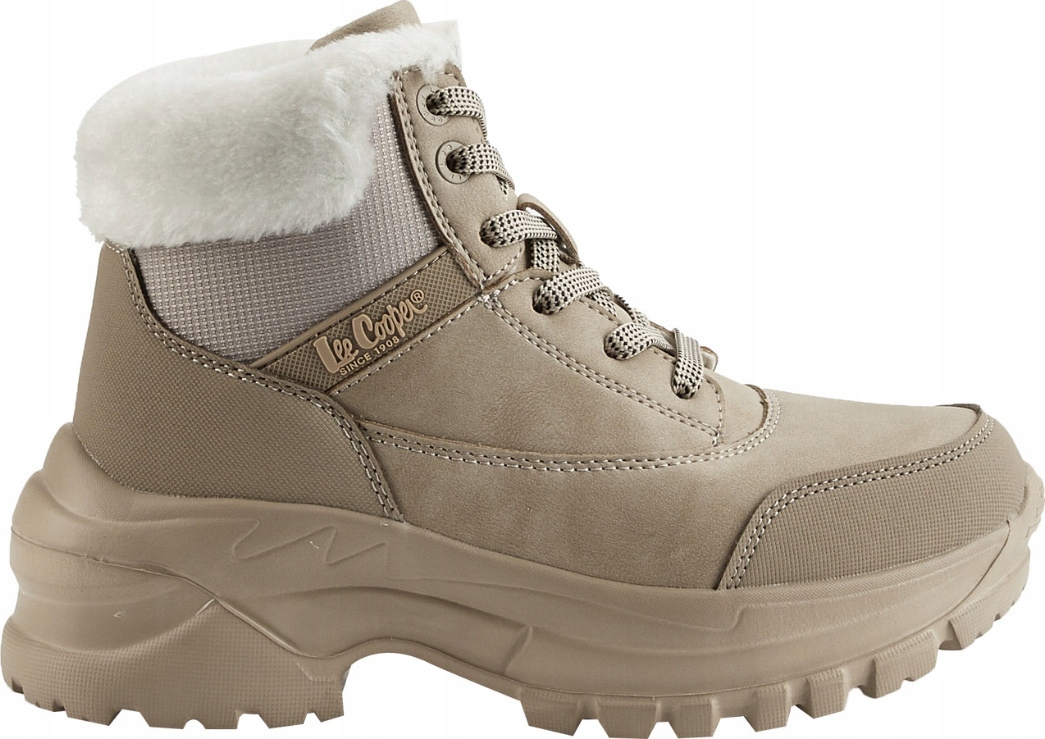 Dámské Zimní Boty Lee Cooper Béžové LCJ-25-01-3744LA, velikost 39