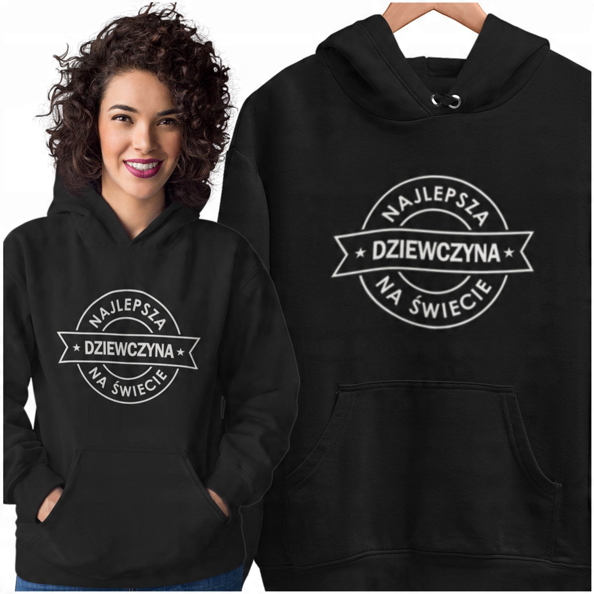 

Bluza Najlepsza Dziewczyna Prezent Fun Urodziny