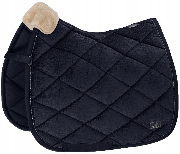 Czaprak Eskadron Velvet Croco Platinum navy DL