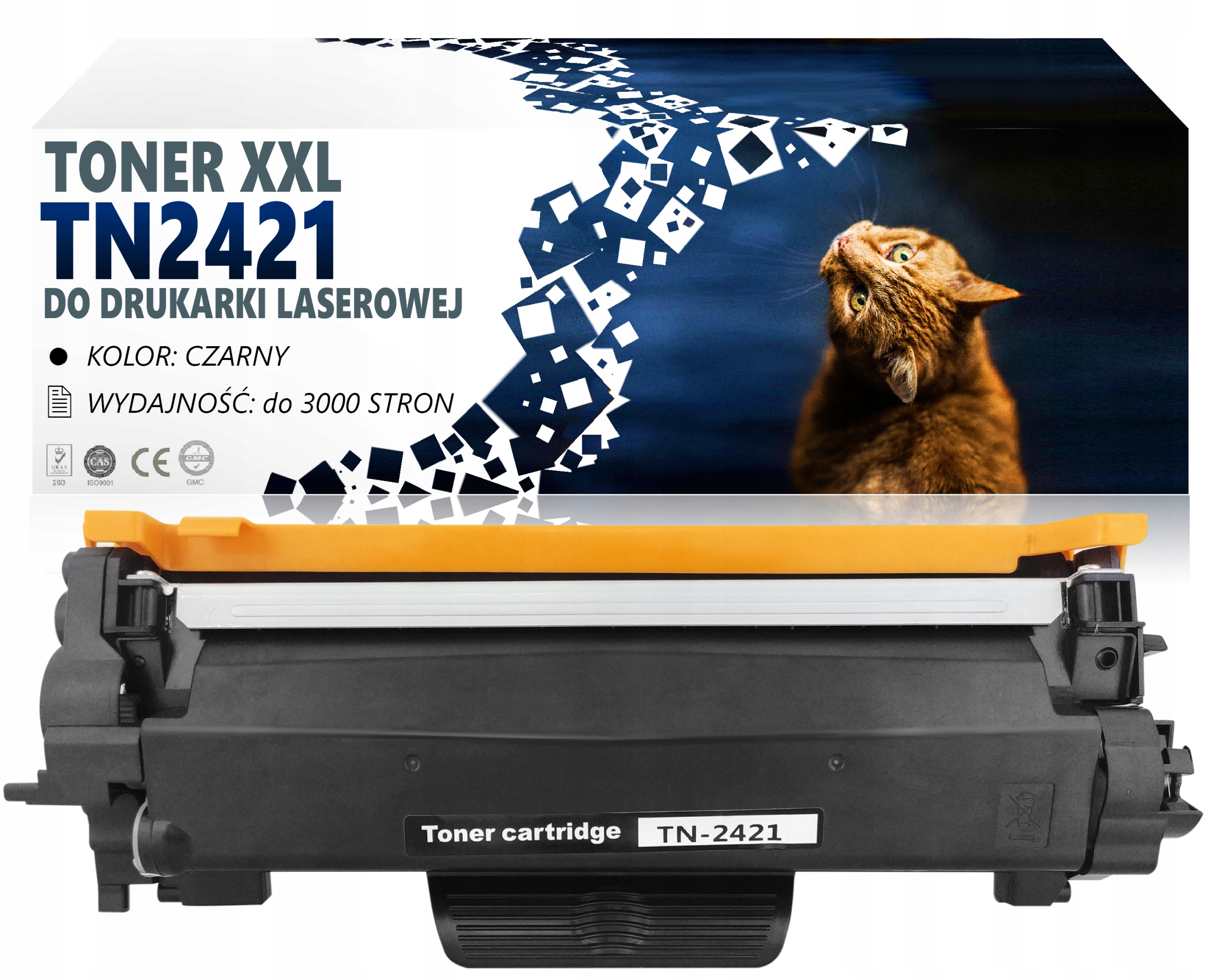 Toner do Brother TN2421 2411 L2512 L2712 2732