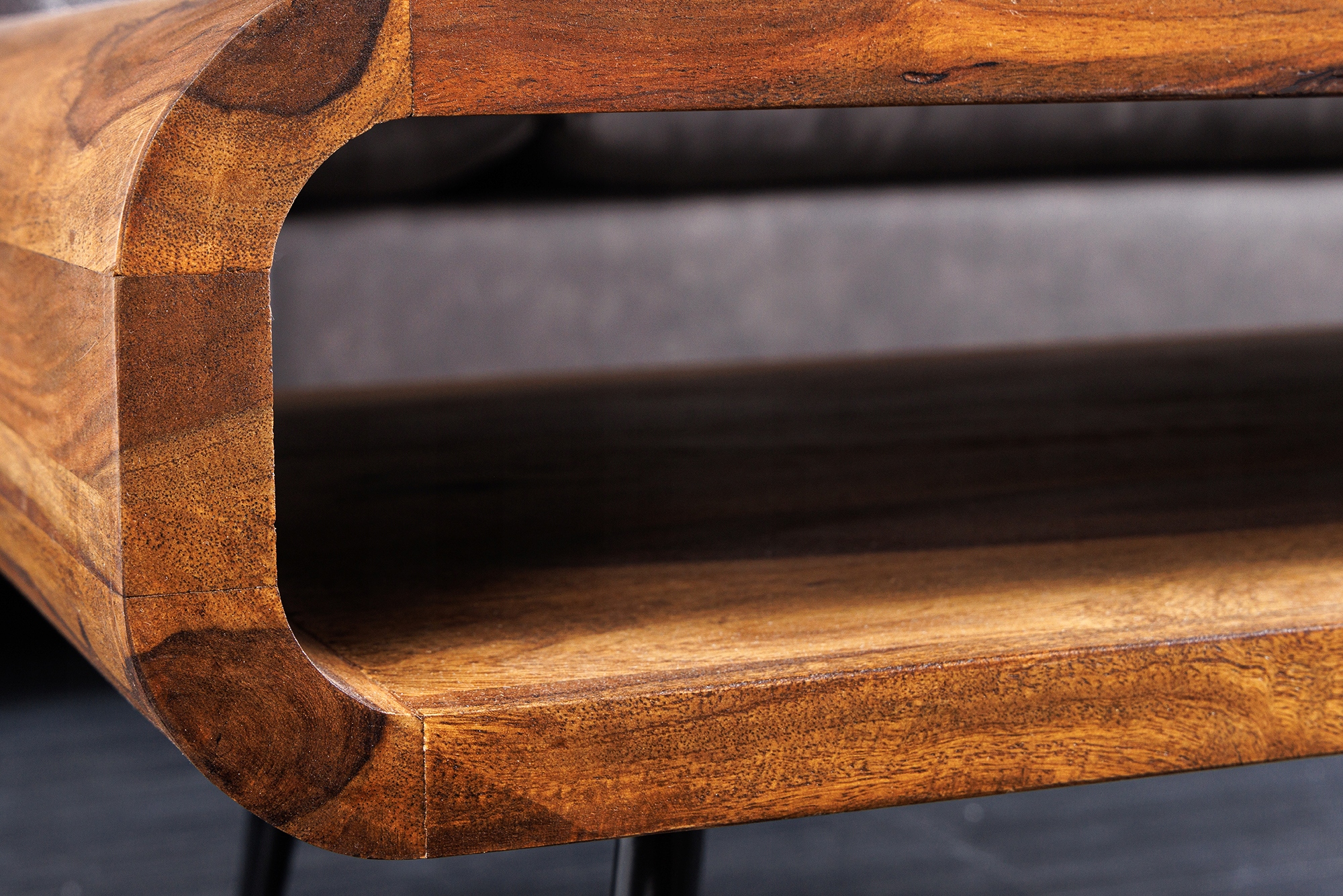 Stolik kawowy Alpha 90cm Sheesham 43749 Szerokość mebla 90 cm