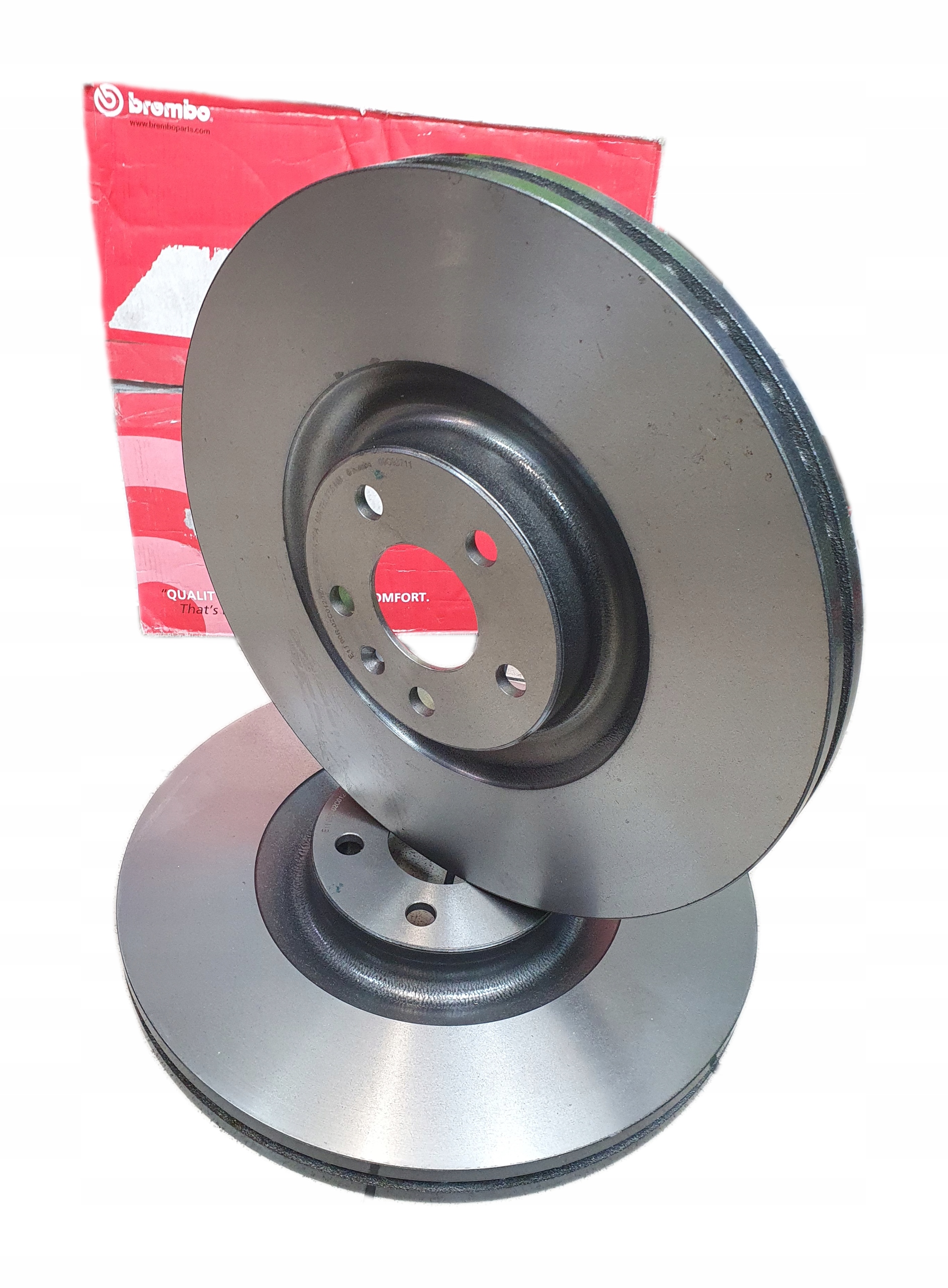 09.C937.11 - 2X ПЕРЕДНИЕ ТОРМОЗНЫЕ ДИСКИ VOLVO XC60 XC90 II 2017-