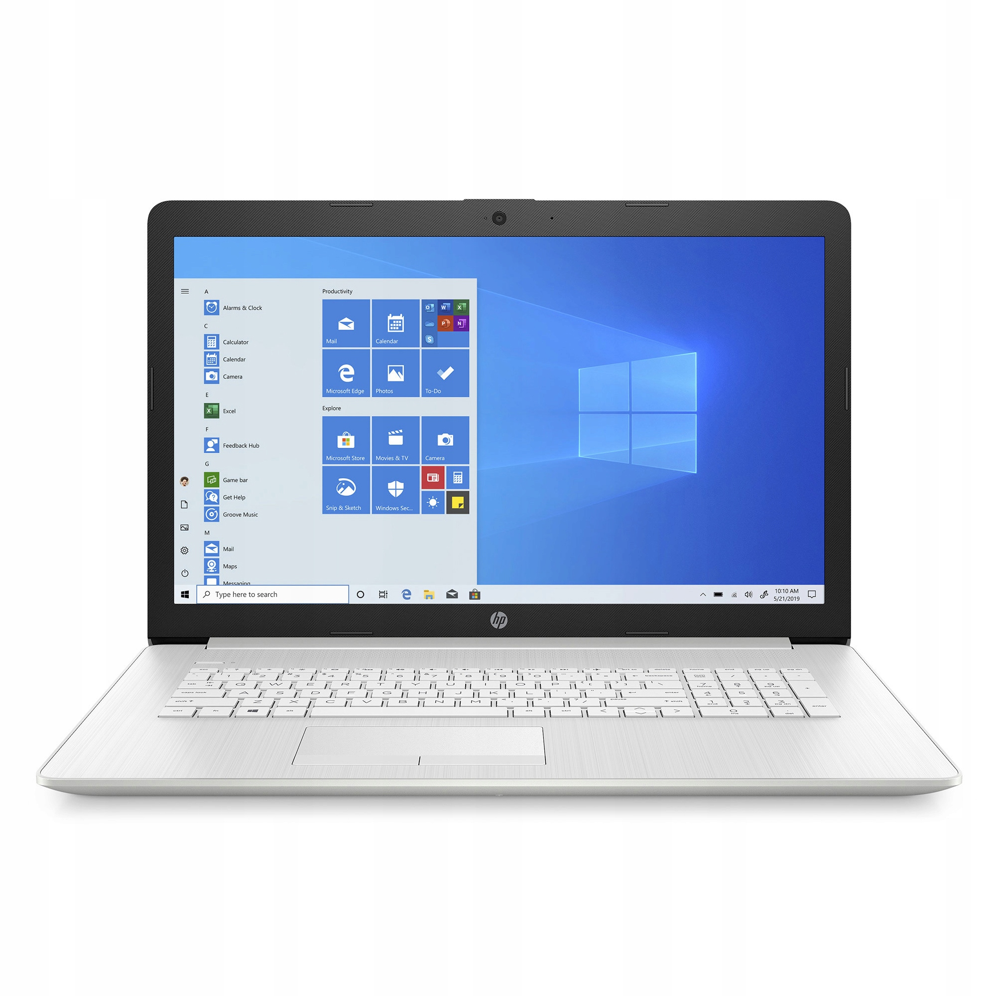 

Laptop Hp 17.3 Intel core i3 Ssd 256+1TB 8GB Win10