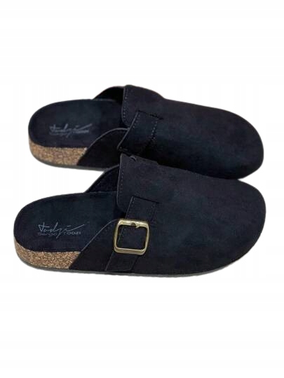 Shein Černé Nazouváky S Nazouvací Sponou Na Léto 41 1 Db