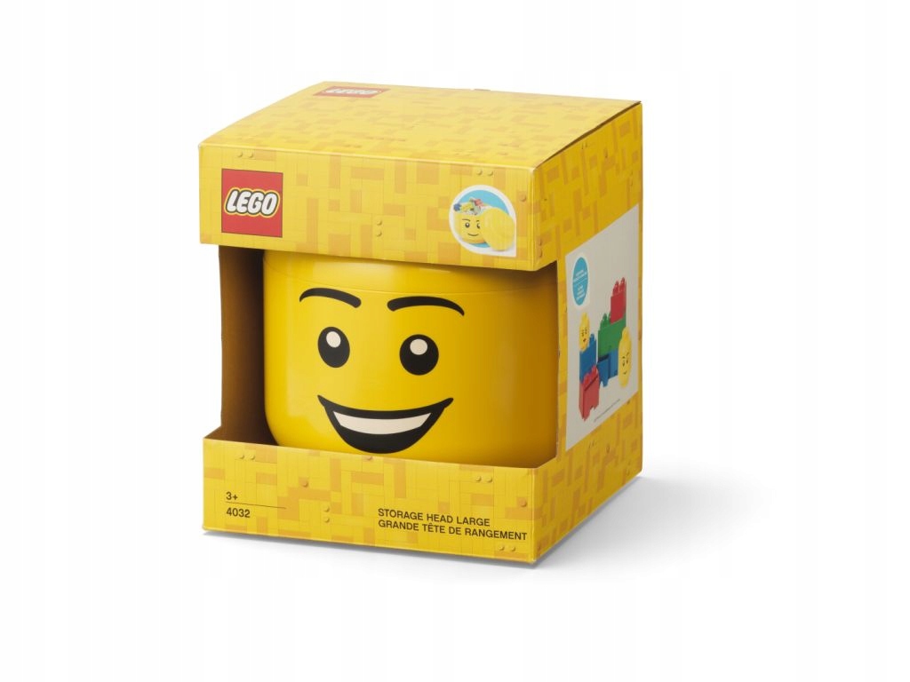 Lego 40320810 Krabička Velká hlava Chlapec s úsměvem