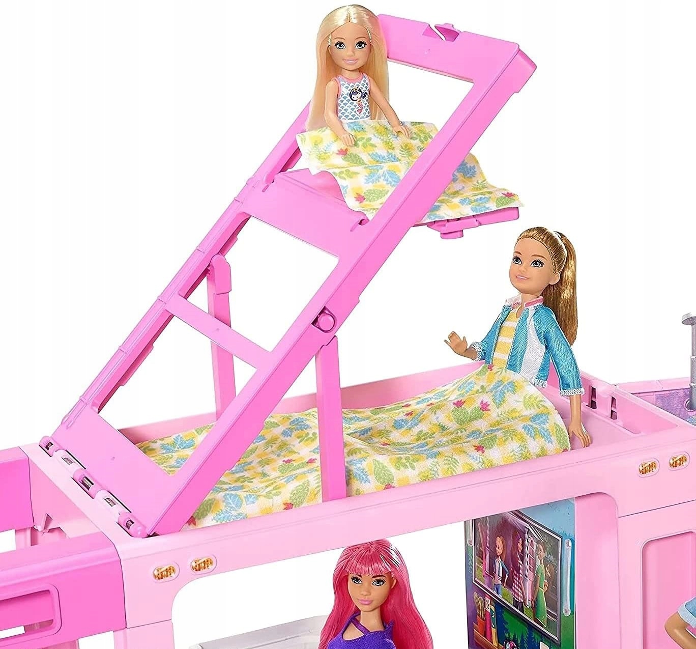 BARBIE KAMPER SAMOCHÓD KEMPINGOWY 3W1 GHL93 Rodzaj kampery