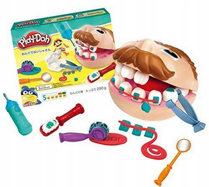 

Play Doh Ciastolin Mały Dentysta Lekarz Stomatolog
