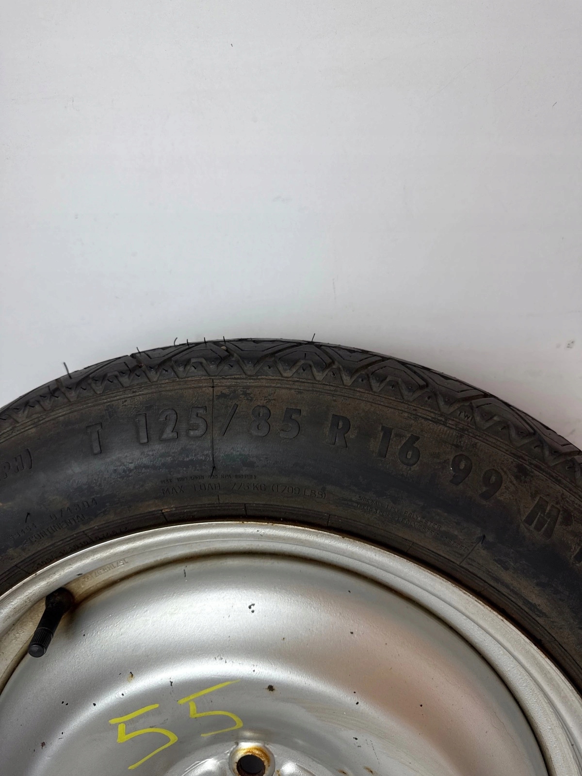 wheel spare Ford C-Max 5x108mm T125/85/R16 Et25