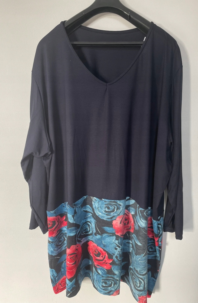 Mikina/tunika Polska maxi+size Nová vel 66/68