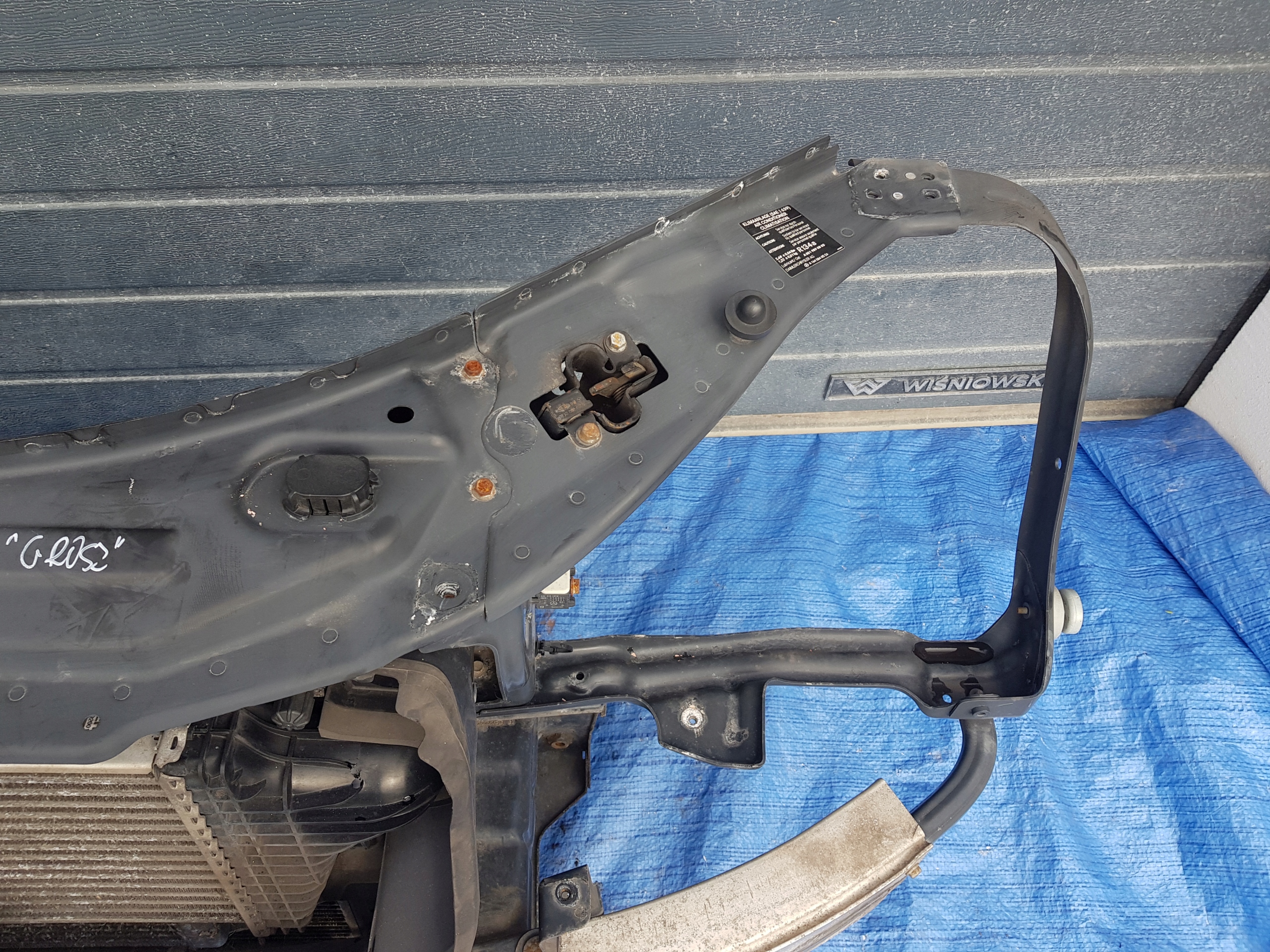 support panel for radiators radiator MERCEDES W251 320 3.0 3.2 CDI R-KLASA