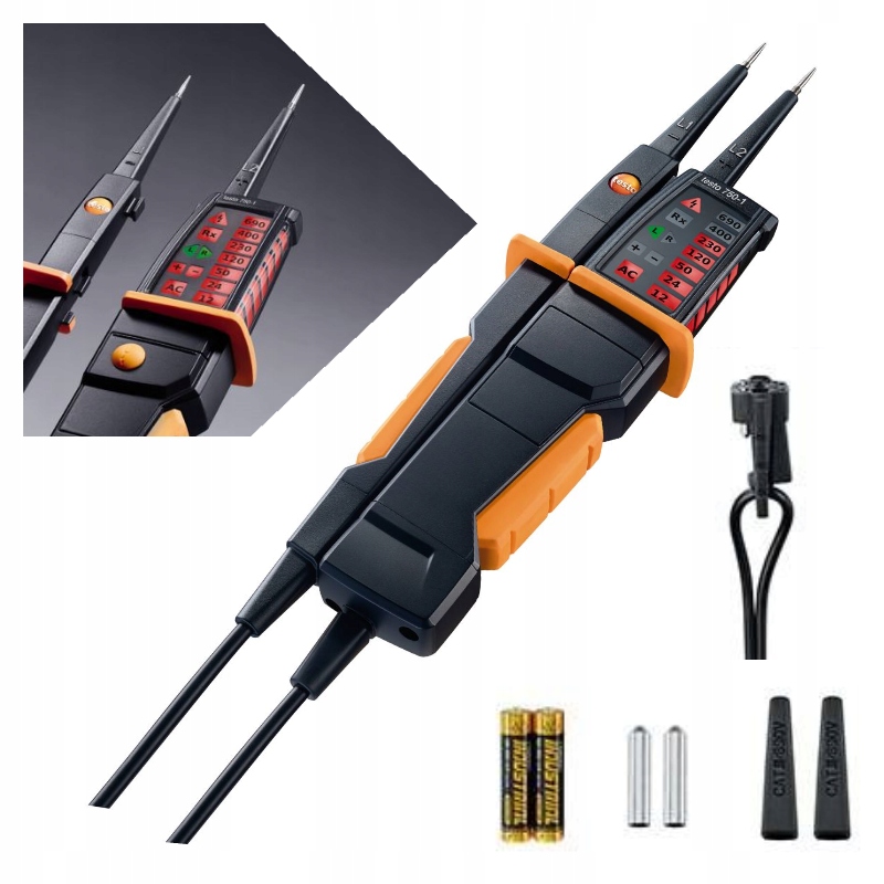 

Tester Elektryczny Wskaźnik Napięcia Testo 750-1