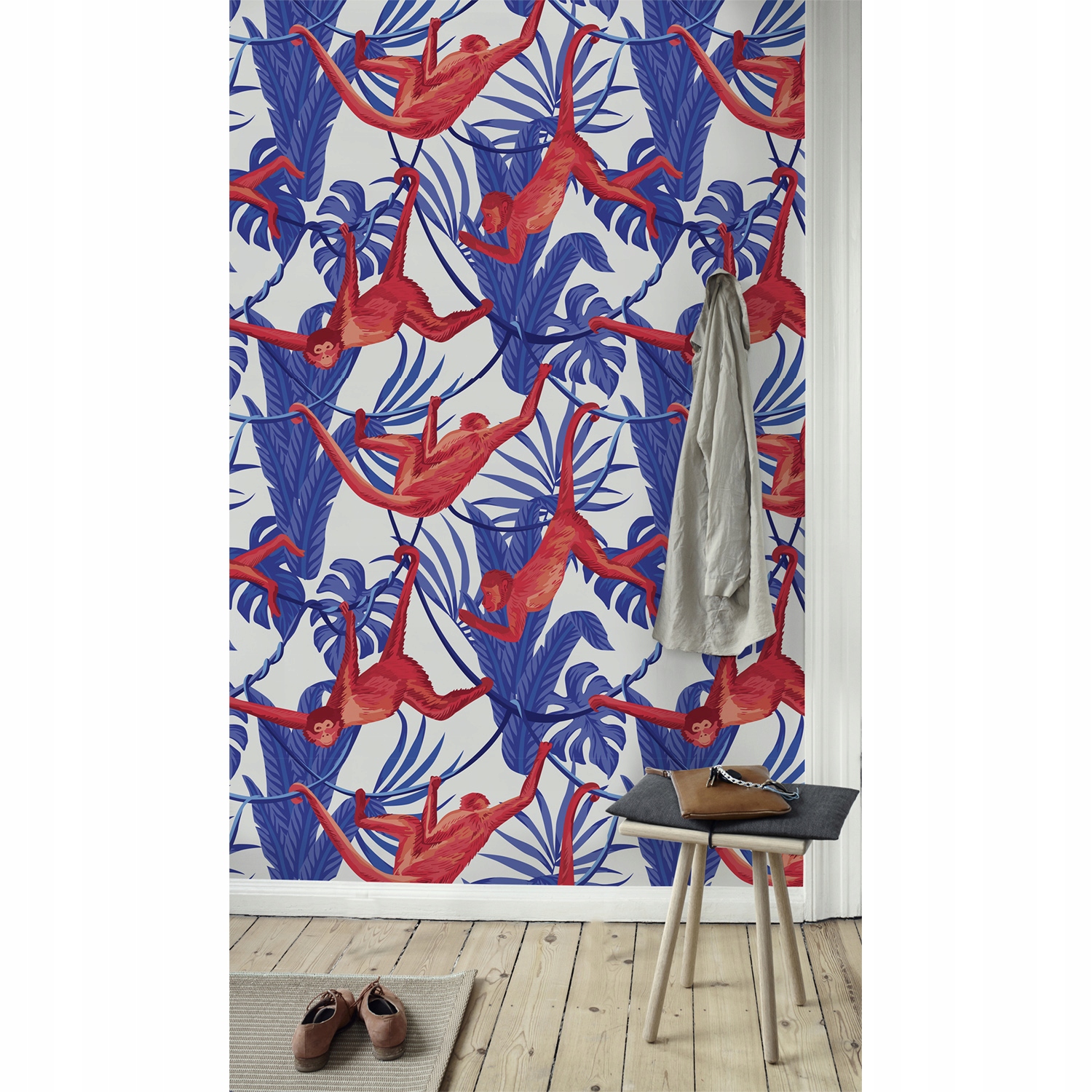 

Fototapeta do sypialni Niesforne małpki 312x219 cm