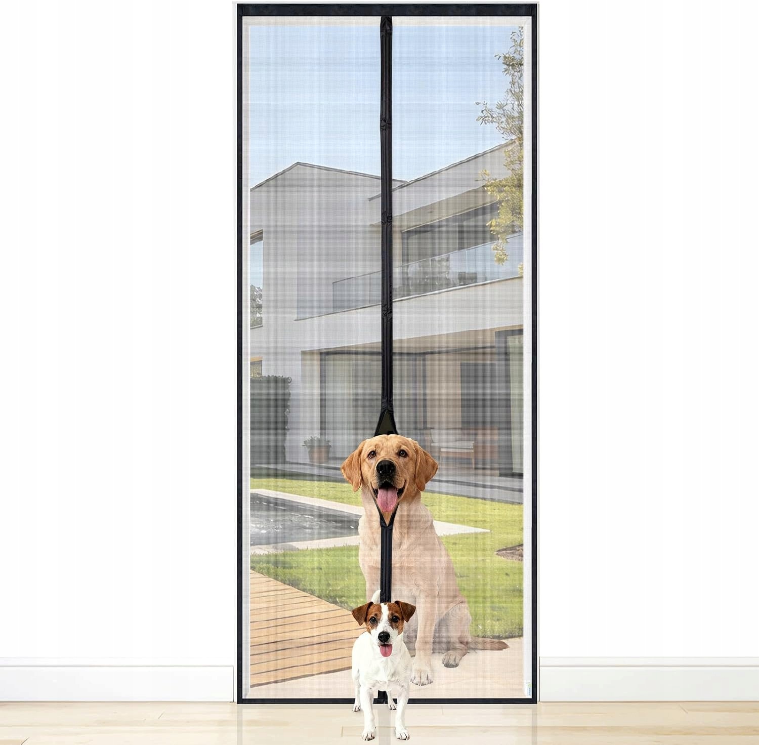 Moskytiéra Apalus Vp Pro 90x210 cm černá, magnetická, vyrobená ze skleněných vláken