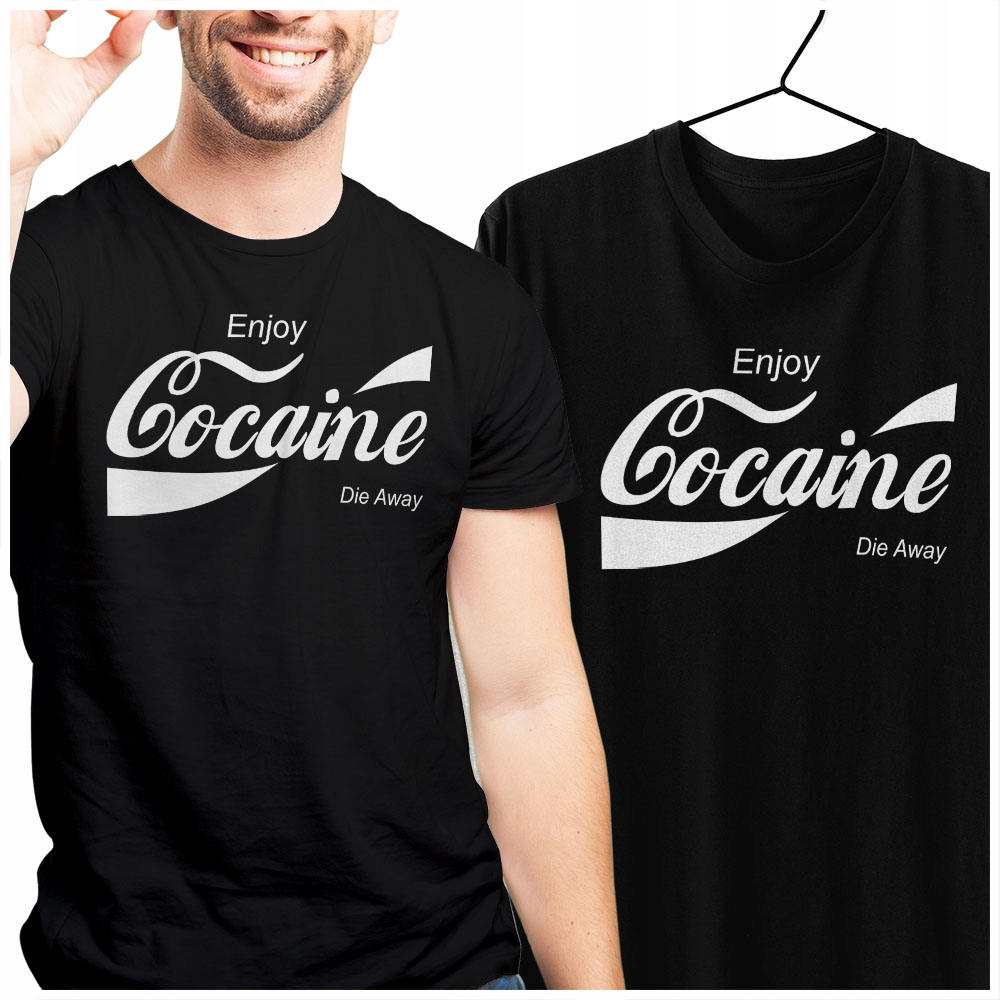 

Tshirt męski Narcos Enjoy Cocaine Coco M
