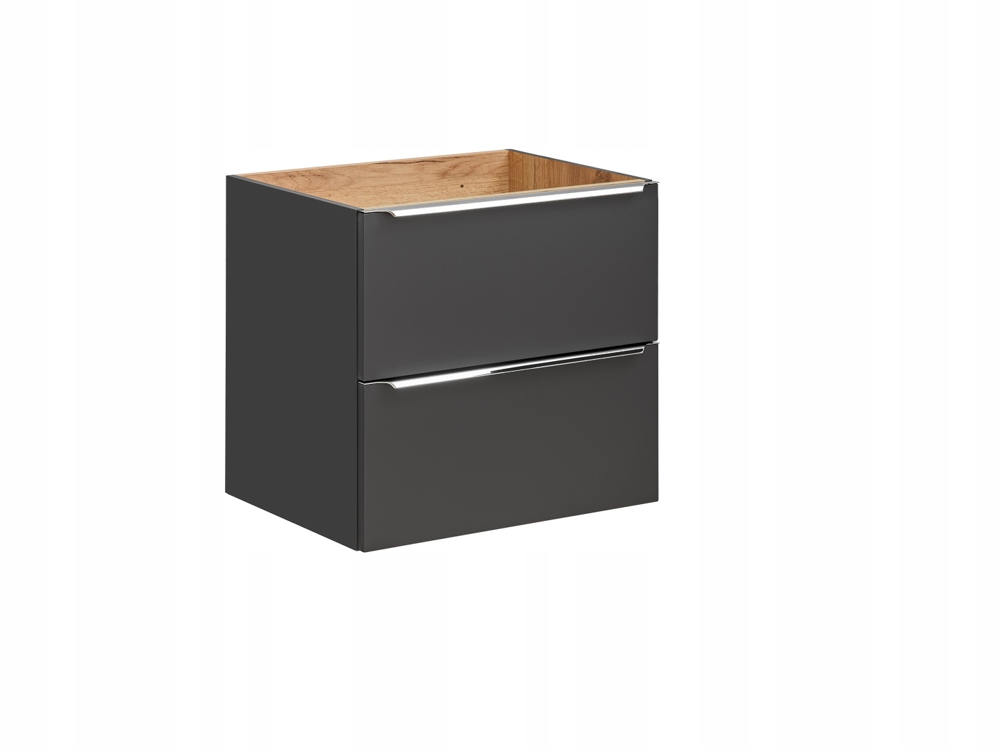 CZARNA Szafka Łazienkowa pod Umywalkę Szuflady 60