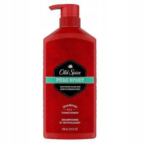 Old Spice Pure Sport Šampon 2 v 1 650 ml.