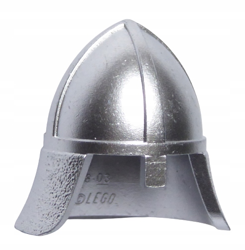 

Lego Srebrny Metalik Hełm/Kask/Rycerz 3844/6051870