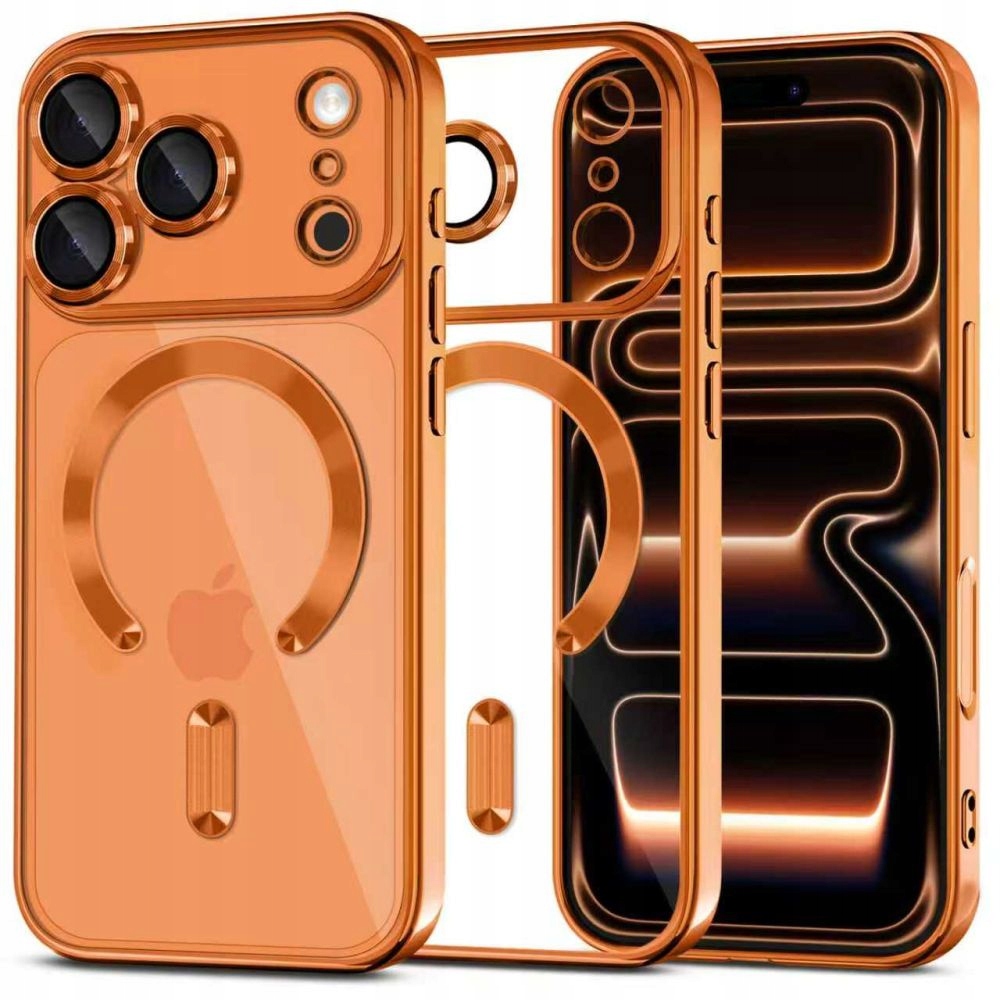 Etui do iPhone 17 Pro Tech-Protect Magflex MagSafe pomarańczowe