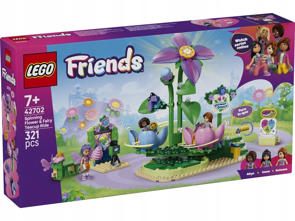 Lego 42702 Friends Vílí kolotoč s květinami