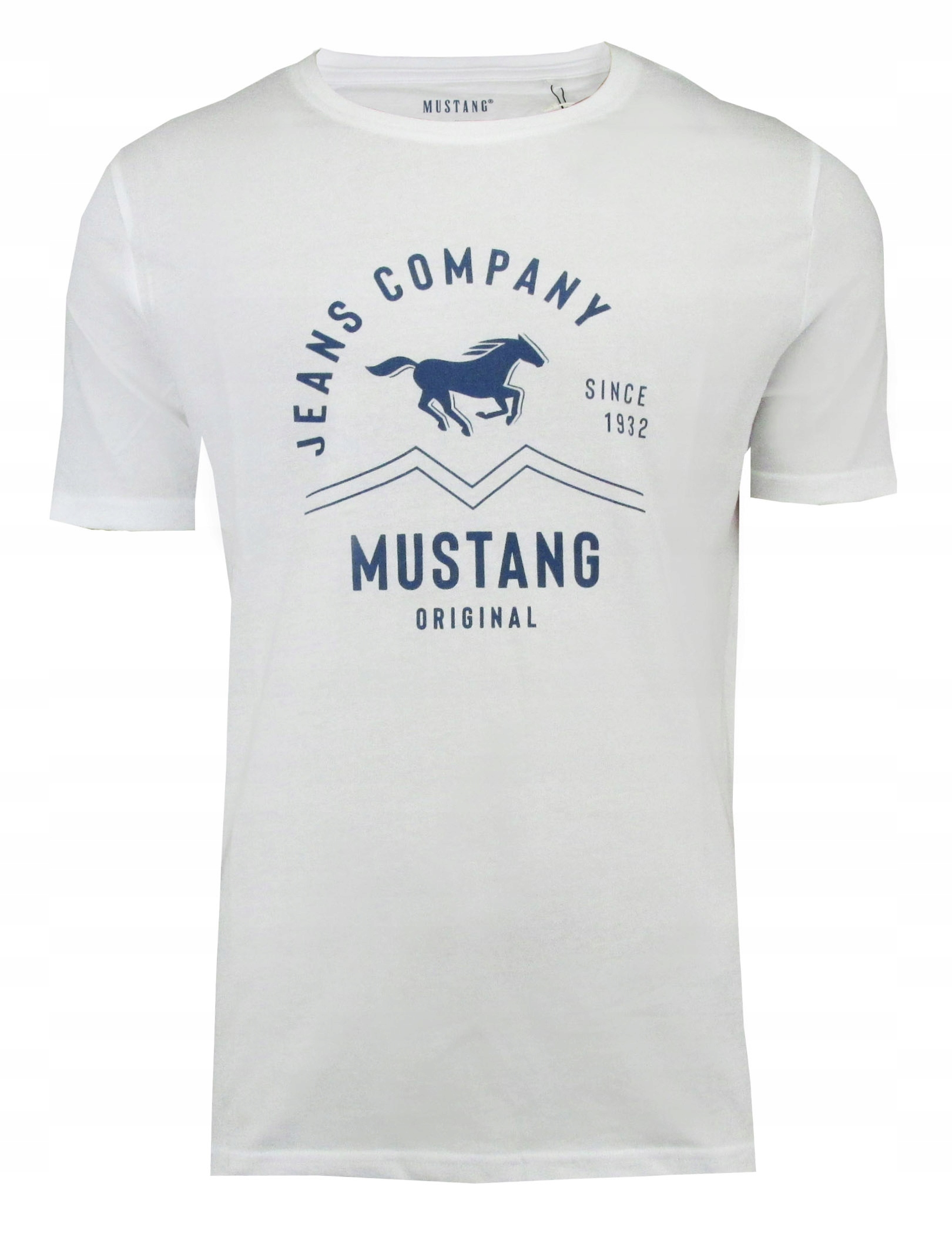 MUSTANG T-shirt KOSZULKA męska 100% BAWEŁNA r. L