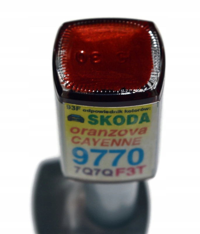

Skoda 9770 Cayenne Oranzova Lakier Zaprawka Ara