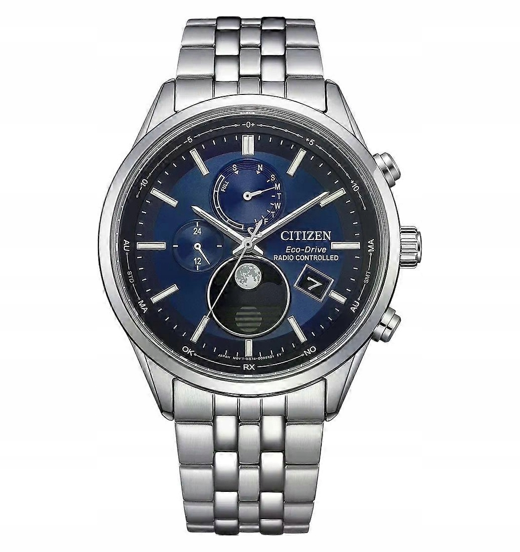 Nové, Originální Hodinky Citizen BY1030-50L Radio Controlled Moonphase