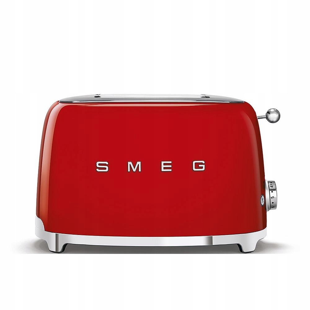 Toster na 2 kromki czerwony Smeg 50's Style