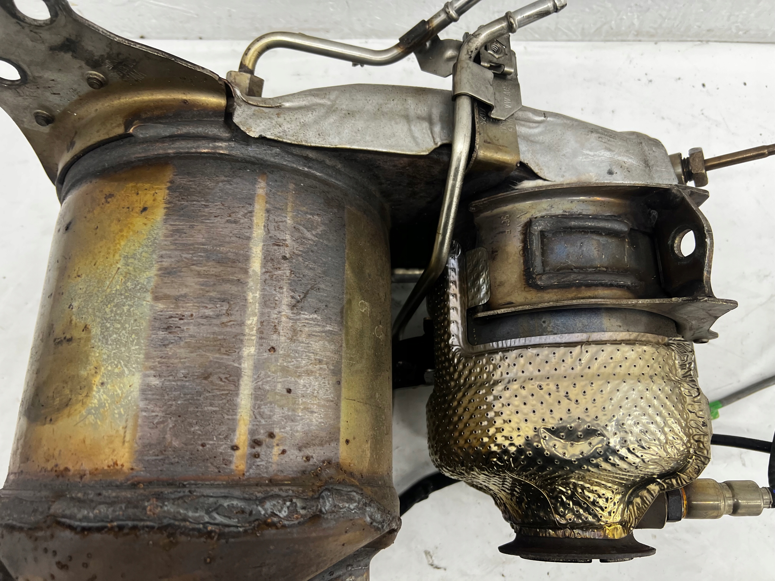 catalyst DPF + SONDY VW PASSAT B8 GOLF VII 04L131602P 04L131765AN