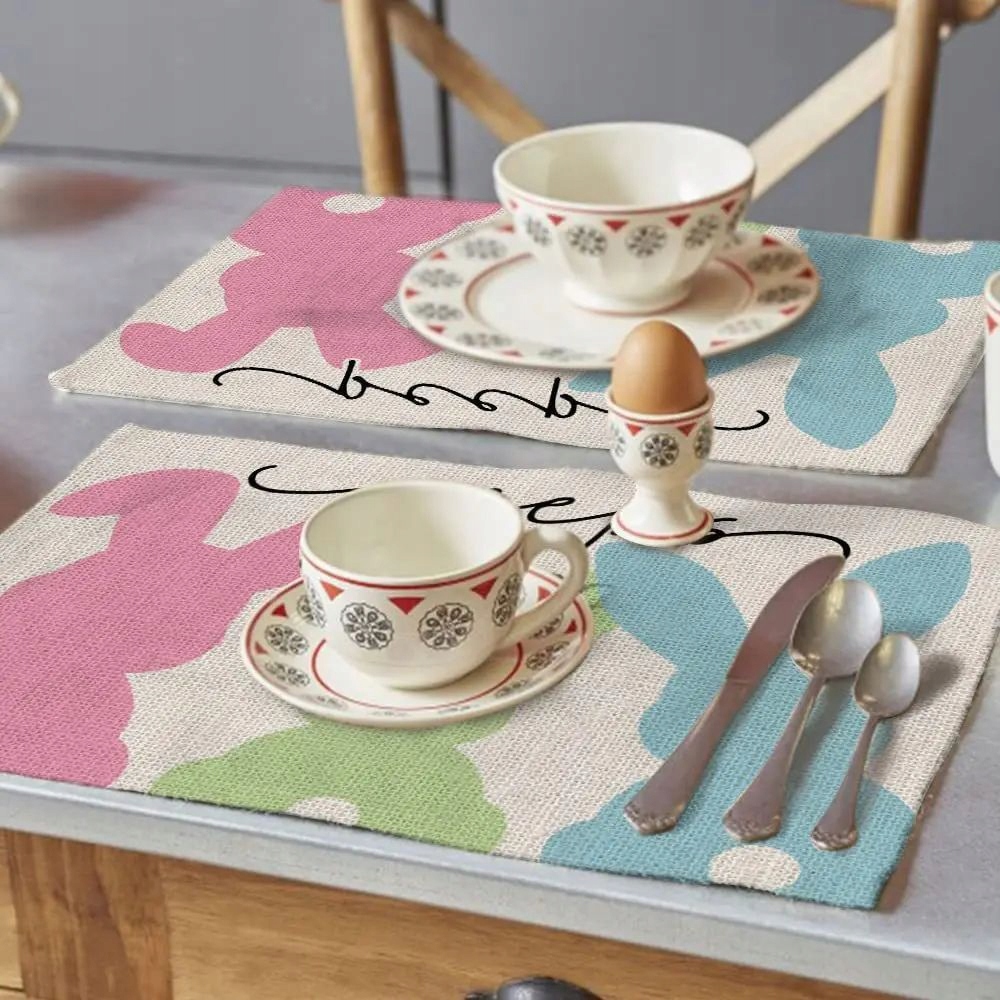 ŚWIĄTECZNA PODKŁADKA NA STÓŁ WIELKANOC ZAJĄC Marka inna