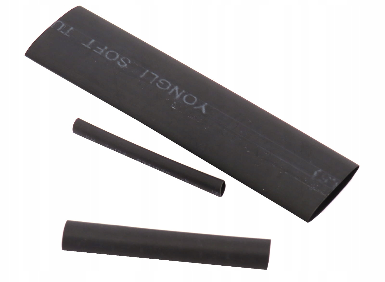 НАБІР ТРУБ ТЕРМОУСАДКА ТРУБКА ЧОРНА 127 ШТ Назва ЧОРНА