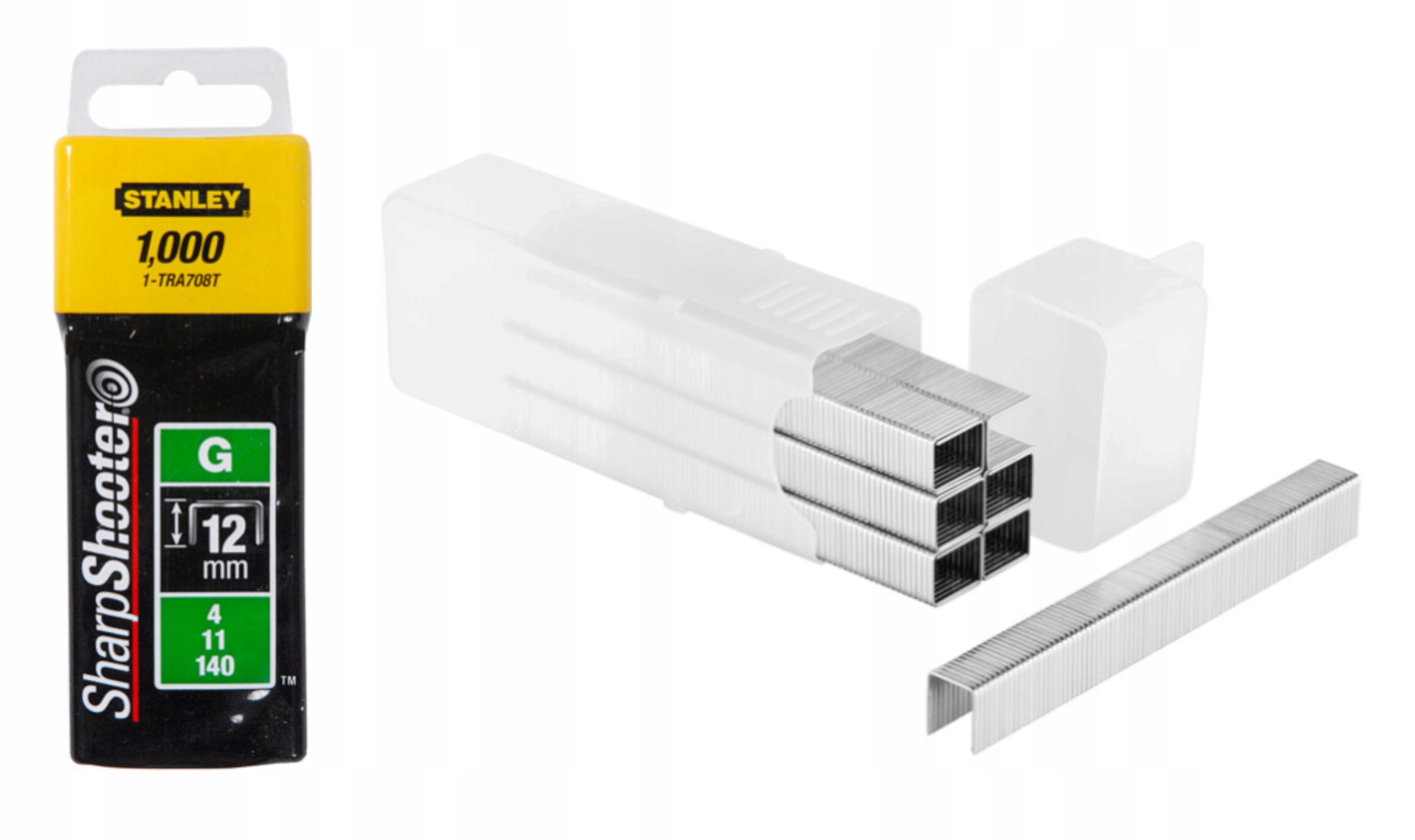 

Zszywka Stanley G 12mm Hd 1,000szt Typ G 4/11/140
