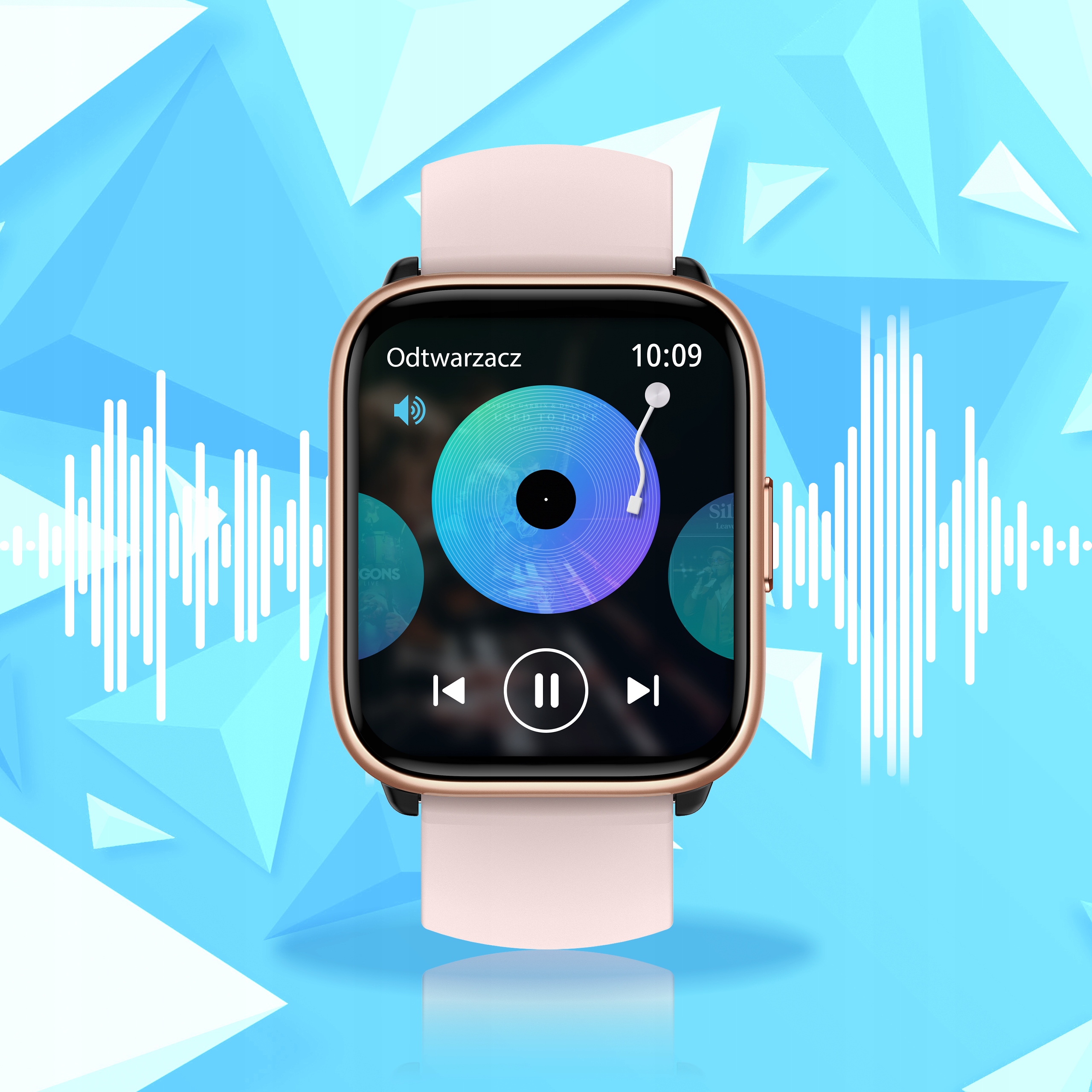 SMARTWATCH ZEGAREK MENU DAMSKI POŁĄCZENIA POLSKIE SPORT MĘSKI PL PULS WATCH Model inny