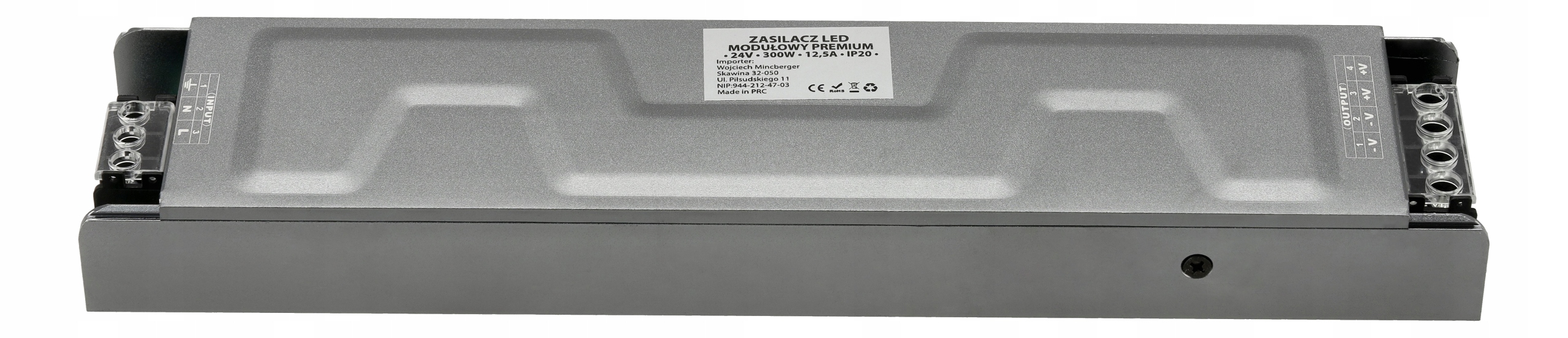 Led zdroj 24V Transformátor 300W 12A IP20 Modulární pro Led pásky Premium