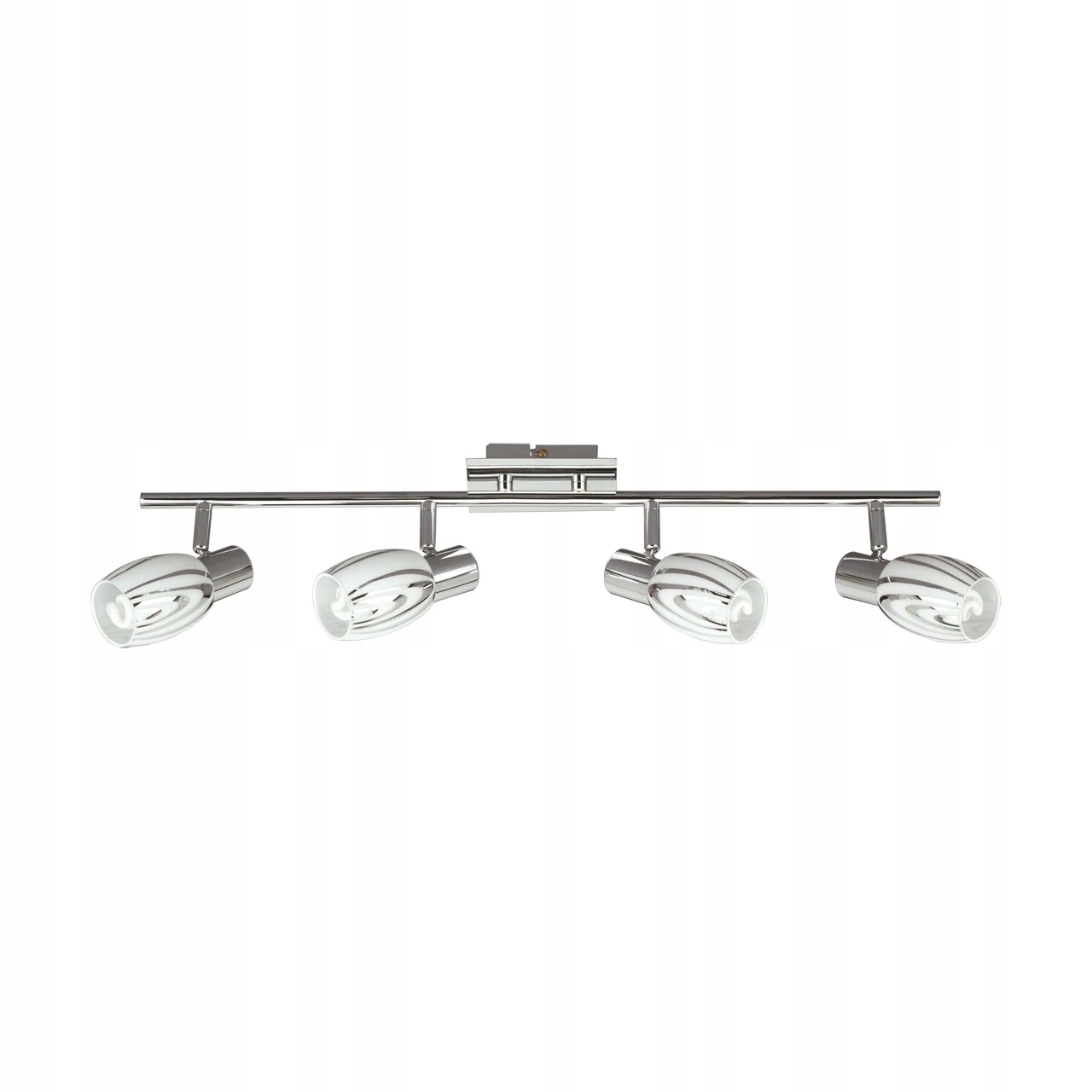 Nástěnná a stropní lampa Struhm Panterka 4xE14 chrom sklo žíhané