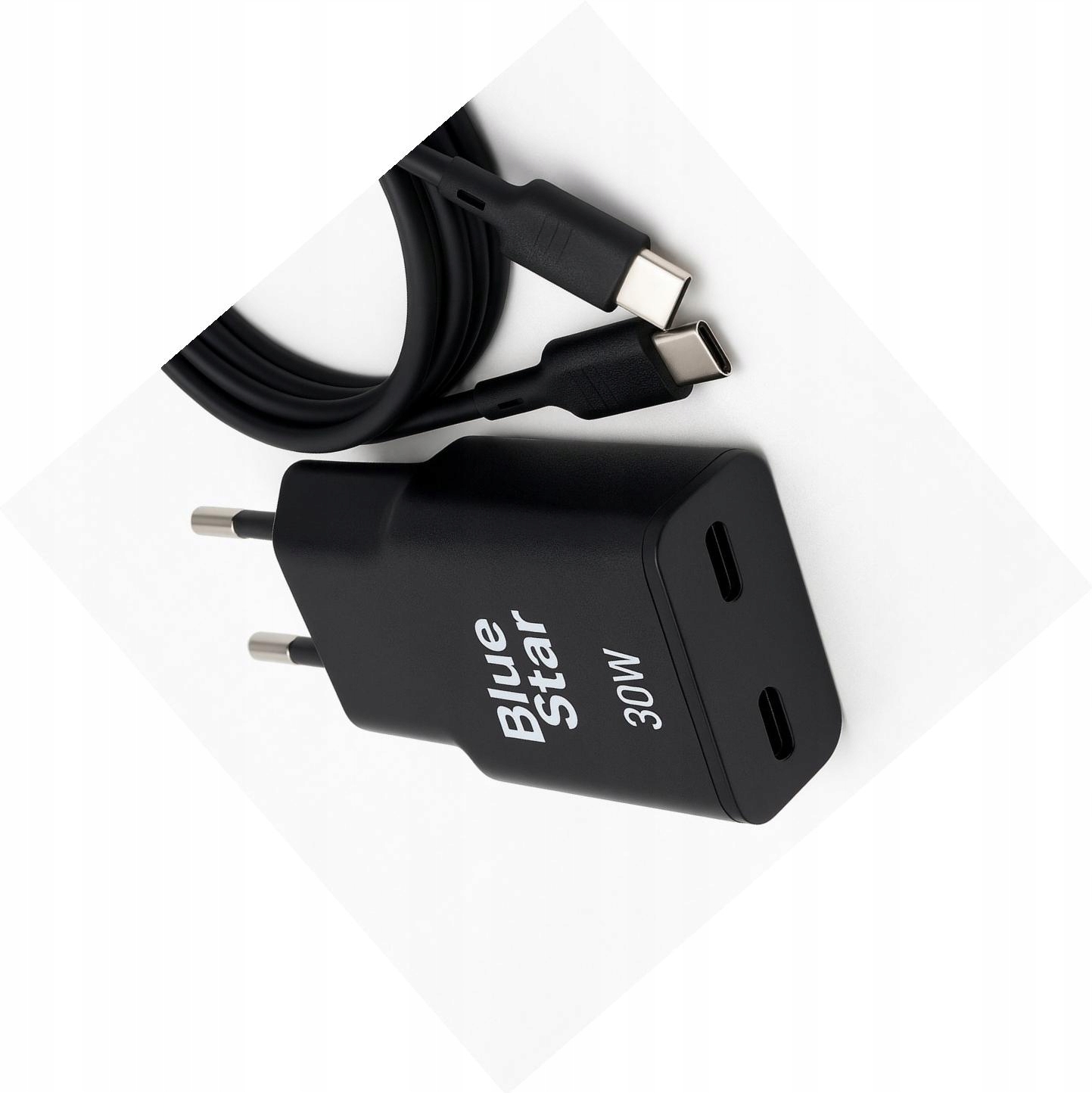 Szybka ładowarka 30W 2 porty z długim kablem 2m do Samsung Galaxy A55 5G