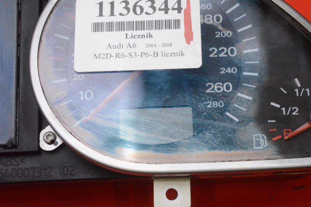dials dials EU 5550007301 AUDI A6 C6 2.7 TDI 180 KM 04-08