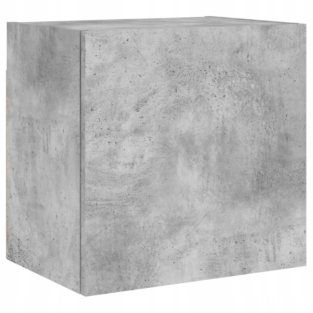 Závěsná Rtv skříňka z dřevěného materiálu, šedá Betonu, 40,5x30x40
