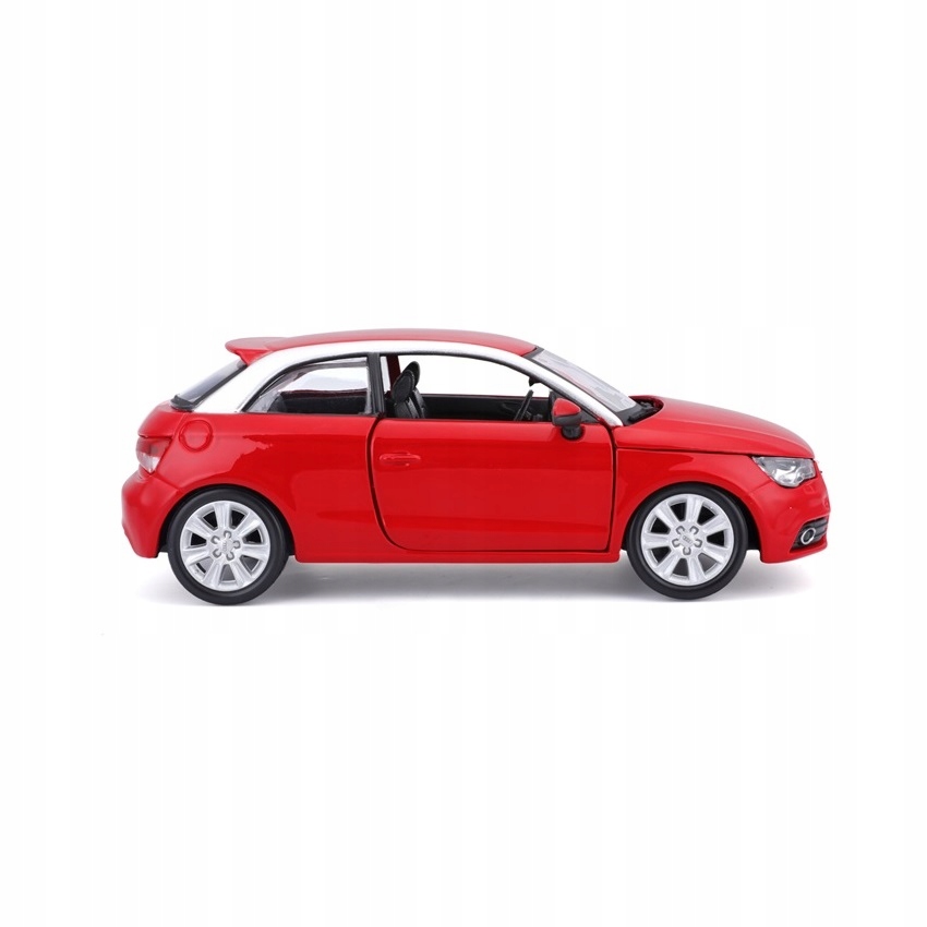 Audi A1 1:24 model Bburago 18-22127 czerwony Marka Bburago