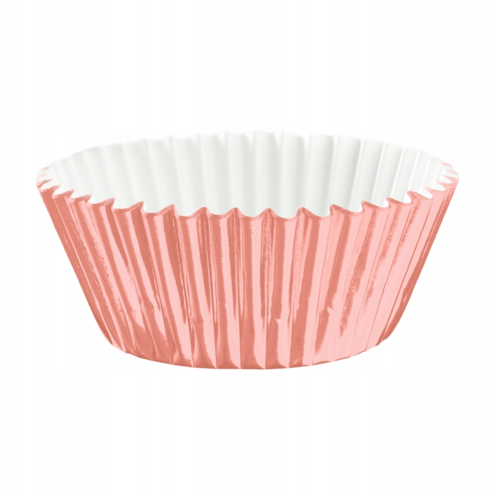 

Papilotki do muffinek rose gold babeczki 100szt