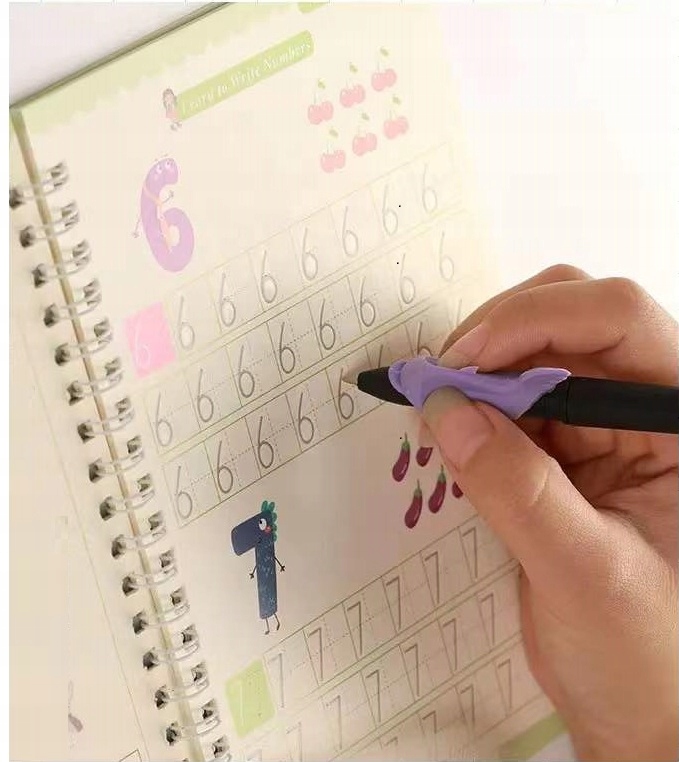 Magiczny zeszyt ćwiczeń 4 książki Tytuł Magic Calligraphy