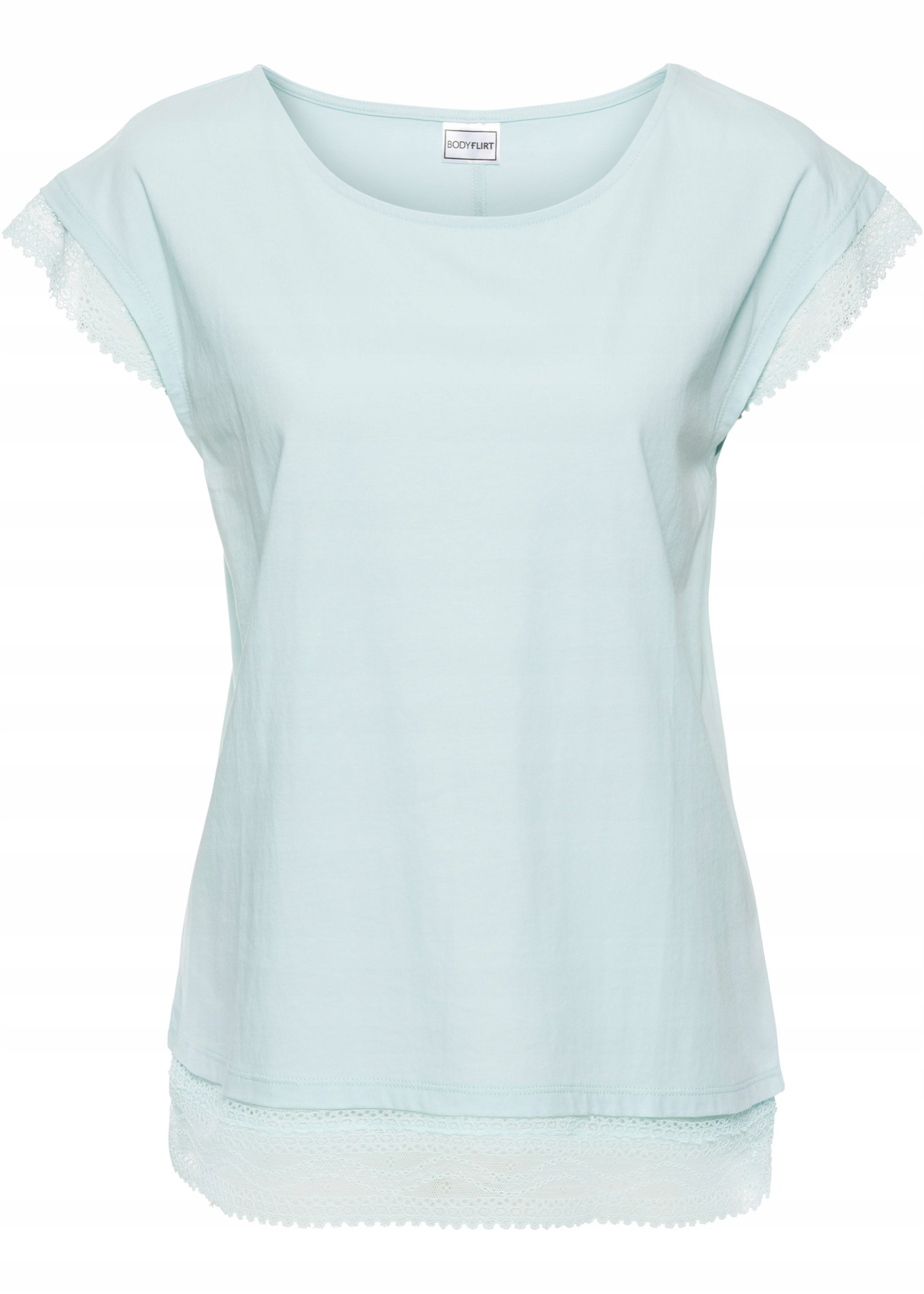 

M22 Bpc Shirt "boxy" z koronką r. 48/50