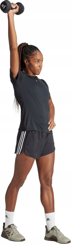 Kraťasy Adidas Pacer Training 3-STRIPES Woven High-rise Cz vel. L 5"