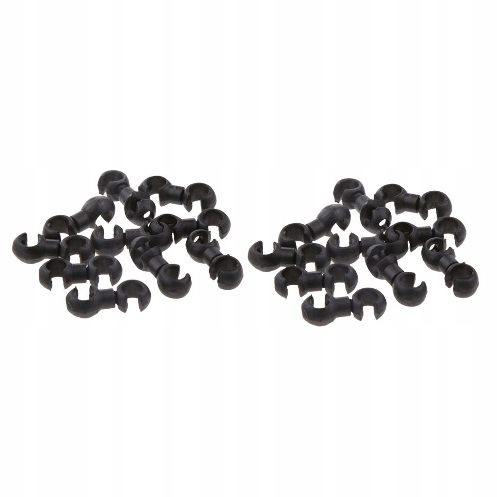 20x Zaciski do linki hamulca rowerowego Prowadnice